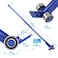 KARRYTON Pry Lever Bar 5T11000LBS Load Capacity 5FT Length Steel Handle Prylever Bar with Wheels for Heavy Duty Equipment HandlingGreat Hand Tool with Four Industrial Bearings