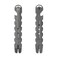 WeKnife Gesila Mini Pocket Flat Pry Bar Crowbar Multifunction EDC Titanium Tool Nail Puller Survival Opener NoSlip And Corrosion Resistant A08BGray1 PACK