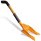Gutster 30 Demolition Pry Bar Crowbar Oval Handle Wrecking Bar for Ceiling Wall Demo Heavy Duty Nail Puller Tool for Contractors Firefighters Home Renovations
