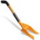 Gutster 30 Demolition Pry Bar Crowbar Oval Handle Wrecking Bar for Ceiling Wall Demo Heavy Duty Nail Puller Tool for Contractors Firefighters Home Renovations
