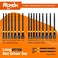 ROMON 18Piece Long Magnetic Nut Driver Set for Impact Drill SAE and Metric Screwdriver Bits 14 Inch Hex Shank Adapter Extension CrV Steel