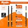 ROMON 18Piece Long Magnetic Nut Driver Set for Impact Drill SAE and Metric Screwdriver Bits 14 Inch Hex Shank Adapter Extension CrV Steel