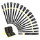 ROMON 18Piece Long Magnetic Nut Driver Set for Impact Drill SAE and Metric Screwdriver Bits 14 Inch Hex Shank Adapter Extension CrV Steel