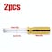 Auvotuis 2Pcs 7mm Socket Wrench Screwdriver Hexagon Nut Driver with Steel Cushion Grip for Easy HandMaking and Repair Projects