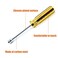 Auvotuis 2Pcs 7mm Socket Wrench Screwdriver Hexagon Nut Driver with Steel Cushion Grip for Easy HandMaking and Repair Projects