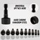 HORUSDY 22Piece Power Nut Driver Set for Impact Drill SAE and Metric 14 Nut Driver Hex Keys Hex Head Drill Bit Set