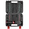 LLNDEI 21Piece Magnetic Nut Driver Set SAE 14 to 916 Metric 5mm to 15mm Nut Driver Set with NonSlip Grip Handle Upgrade CrV Magnetic Socket set for Secure Fastening in Tight Spaces