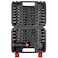 LLNDEI 21Piece Magnetic Nut Driver Set SAE 14 to 916 Metric 5mm to 15mm Nut Driver Set with NonSlip Grip Handle Upgrade CrV Magnetic Socket set for Secure Fastening in Tight Spaces