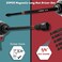 LLNDEI Magnetic Nut Driver Set 23PCS 6 Extra Long Impact Bits with Strong Magnet 14 Hex Shank for Drill Metric 615mm SAE 14916 for Car Maintenance Furniture Assembly