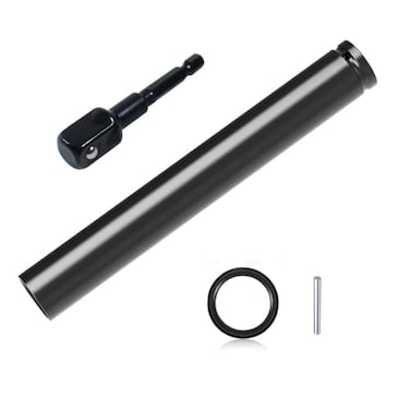 LONKER 91614mm Power Nut Driver Nut Runner Hollow Socket with 14 Hex ShankFit Long Bolts and Ductwork Power Nut Driver for Overhead Fastening Applications Operations 6 Inch