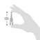 PAGOW 2pcs Power Wing Nut Driver Set Wing Nut Drill Bit Socket Wrench Tool Set 14 Hex Shank for Panel Nuts Screws Eye C Hook Bolt QHanger