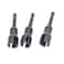 PANOVOS 3pc Power Wing Nut Driver SetSlot Wing nuts Drill Bit Socket Wrenches Tools Set14 Hex Shank Drills Bits for Panel Nuts screws eye hook bolt