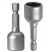 PHITUODA 14 Hex Magnetic Nut Driver Drill Bit 13mm Socket Adapter Quick Change Socket Nut Adapter for Power Tools 2piece