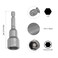 uxcell 14mm Magnetic Hex Socket 65mm256 14 Hex Shank Magnetic Power Nut Driver Set CRV QuickRelease Extensions for Impact Drill Nut Setters Socket Wrench Screw 2 Pcs