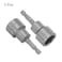 uxcell 18mm Magnetic Hex Socket 65mm256 14 Hex Shank Magnetic Power Nut Driver Set CRV QuickRelease Extensions for Impact Drill Nut Setters Socket Wrench Screw 2 Pcs