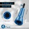 Taikula Wire Twister Tool Twist Wire Connector Socket Driver with 14 Chuck for electricians4 Packblue