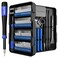 STREBITO Small Precision Screwdriver Set 64piece with Torx Triwing Pentalobe Electronics Repair Tool Kit for Computer PC Laptop Macbook Tablet Phone PS5 XBOX Switch Glass Ring Doorbell