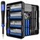 STREBITO Small Precision Screwdriver Set 64piece with Torx Triwing Pentalobe Electronics Repair Tool Kit for Computer PC Laptop Macbook Tablet Phone PS5 XBOX Switch Glass Ring Doorbell
