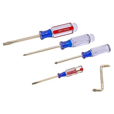 CRAFTSMAN CMHT65050 Acetate Screwdriver 5Pc Set