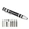 SWATOM 8 in 1 Mini Screwdriver Set Small Screwdrivers Pen Magnetic Repair Tools EDC Compact Precision Gadgets for Computer Eyeglasses Daily Home Improvement Use Black