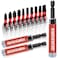 GEINXURN Geinxurn 3 PCS Drive Guide with Self Retracting Sleeve35 and 10 Pcs Screwdriver Bit Magnetic Drill Bit Tip Holder for Prevent Screws Shaking When Driving