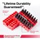 GEINXURN Geinxurn Impact Screwdriver Bits Set 66 Pieces 12Multi Head Magnetic S2 Steel Driver Bits PHSQTorxSlottedHexSecurity Torx With Soft Base