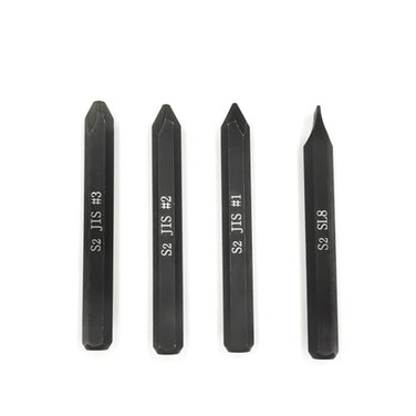 Yrsssa JIS B4633 Impact Screwdriver Bits For Impact Driver 516 Hex Shank S2 Alloy Steel75mm Long Ideal for Japanese Automotive Motorcycle Repairs JIS 123SL8