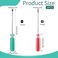 EupHHonycs Magnetic Screwdriver Set Small Screwdriver Tool flat Head and Phillips Screw Driver Tiny Screwdrivers for Repair Musical Instruments Home Improvement Craft