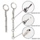 Renext ReNext 5PCSSet 3 in 1 Aluminum Steel Eyeglass Screwdriver Set