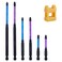SPEEDWOX 6pcs Magnetic Special Flat Slotted Phillips Cross Head Screwdriver Bit Set Electrician Impact Screwdriver Bit 14 Inch Hex Shank Electrician Flat Slotted Cross Head Screw Driver Drill Bits