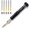 YANPLS Small Screwdriver Watch Glasses Mini Set Micro Precision Tiny Screwdriver Set Small Screwdriver Set for Electronics Eyeglass black