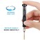 YANPLS Small Screwdriver Watch Glasses Mini Set Micro Precision Tiny Screwdriver Set Small Screwdriver Set for Electronics Eyeglass black