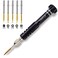 YANPLS Small Screwdriver Watch Glasses Mini Set Micro Precision Tiny Screwdriver Set Small Screwdriver Set for Electronics Eyeglass black