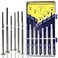 Lonisiv 6 PCS Precision Screwdriver Sets Eyeglass Repair Kit Screwdriver Mini Screwdriver Set Flat Head and Philips Head Screwdriver Sets With 6 Different Sizes Suitable For Watch Electronic Repairs