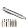 SWATOM 8 in 1 Mini Screwdriver Set Small Screwdrivers Pen Magnetic Repair Tools EDC Compact Precision Gadgets for Computer Eyeglasses Daily Home Improvement Use Grey