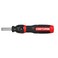 CRAFTSMAN Ratcheting Screwdriver SpeedDrive 2 Double Ended Bits Included Handle Holds Up To 6 Bits CMHT68129