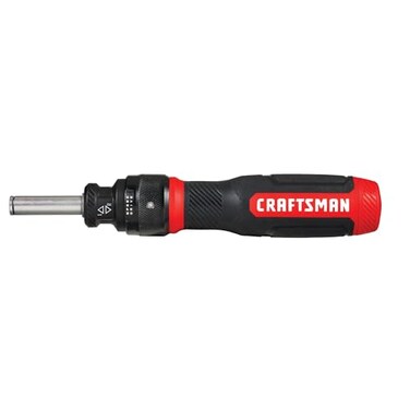 CRAFTSMAN Ratcheting Screwdriver SpeedDrive 2 Double Ended Bits Included Handle Holds Up To 6 Bits CMHT68129