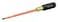 Greenlee 015322INS 316Inch by 6Inch Insulated Cabinet Tip Screwdriver