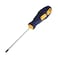 Auniwaig Torx Screwdriver T20 Security Magnetic Star Screw Driver with 100mm CRV Shaft and Black Yellow Handle 1 Pcs
