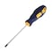 Auniwaig Torx Screwdriver T20 Security Magnetic Star Screw Driver with 100mm CRV Shaft and Black Yellow Handle 1 Pcs