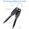 Luca Elf Gifts for men Fathers Day gifts 4in1 Pocket Screwdriver Keychain Tools Mens for Dad Husband Boyfriends Cool Gadgets Simple Style Black
