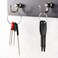 Luca Elf Gifts for men Fathers Day gifts 4in1 Pocket Screwdriver Keychain Tools Mens for Dad Husband Boyfriends Cool Gadgets Simple Style Black