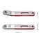 HARFINGTON 2pcs Mini Ratchet Screwdriver 14 Hex 90 Degree Right Angle Ratcheting Offset Screw Driver Wrench Set Elbow Head and Flat Head