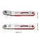 HARFINGTON 2pcs Mini Ratchet Screwdriver 14 Hex 90 Degree Right Angle Ratcheting Offset Screw Driver Wrench Set Elbow Head and Flat Head