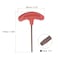 HARFINGTON 2pcs Torx Screwdriver T15 S2 Steel T Handle Star Key Wrench for CNC Lather Tool Holder