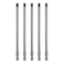 HARFINGTON 5pcs SL6 Magnetic SLotted Screwdriver Bits 6mm S2 Steel Flat Head Screwdriver Bit 14 Hex Shank Industrial Grade Screw Driver Drill Bits 6 Long for Remove Fastening Screws