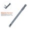 HARFINGTON 5pcs SL6 Magnetic Slotted Screwdriver Bits 6mm S2 Steel Flat Head Screwdriver Bit 14 Hex Shank Screw Driver Drill Bits 100mm 4 Long for Screws