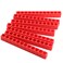 LDEXIN 20Pcs 12 Holes Hex Shank Screwdriver Bit Holder Plastic Screwdriver Head Storage Case Drill Bit Storage Case Screwdriver Head Holder Organizer Fit for 14 Inch Hex Shank Red