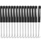 Shimeyao 20 Pcs Pocket Flat Head Screwdriver Set Small Magnetic Pocket Screwdriver Bulk Mini Clips Slotted Screw Driver with Magnet for Mechanical Electrician TechnicianBlack