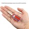 AKTOO Stubby Magnetic Screwdriver With Phillips Head and Flat HeadSmall Pocket Screwdriver for DIY Repairing2 Piece Set